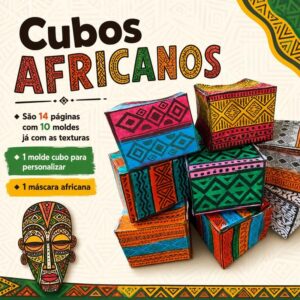 Apostila de Arte Africana 3 - Moldes Cubos