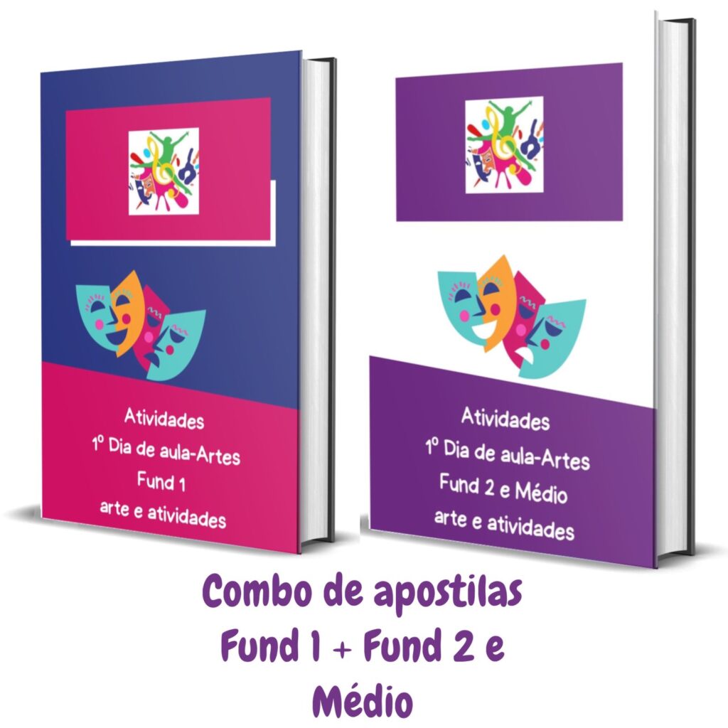 Combo Apostila de Arte – Fundamental 1 e 2 e Médio – Arte e Atividades