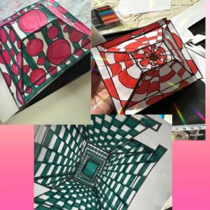 Proibido compartilhar! Op Art 3D