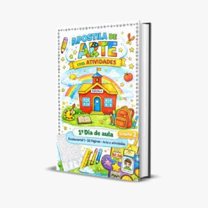 Apostila de Arte com atividades 1º dia de aula Fundamental 1 volume 2
