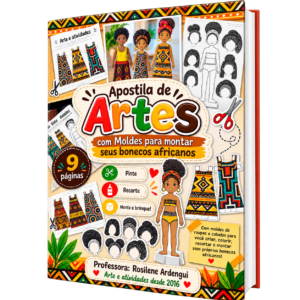 Moldes Bonecos Africanos para Montar