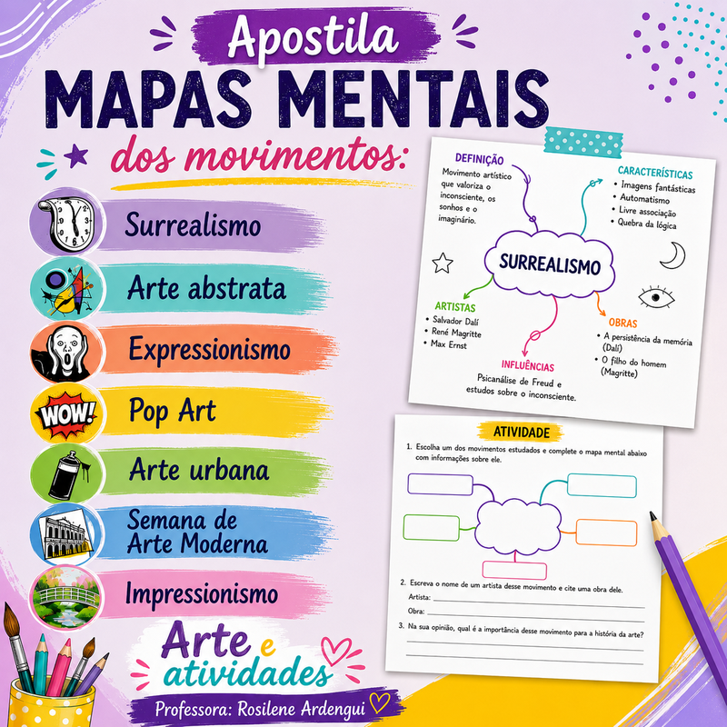 Mapas mentais Movimentos volume 1