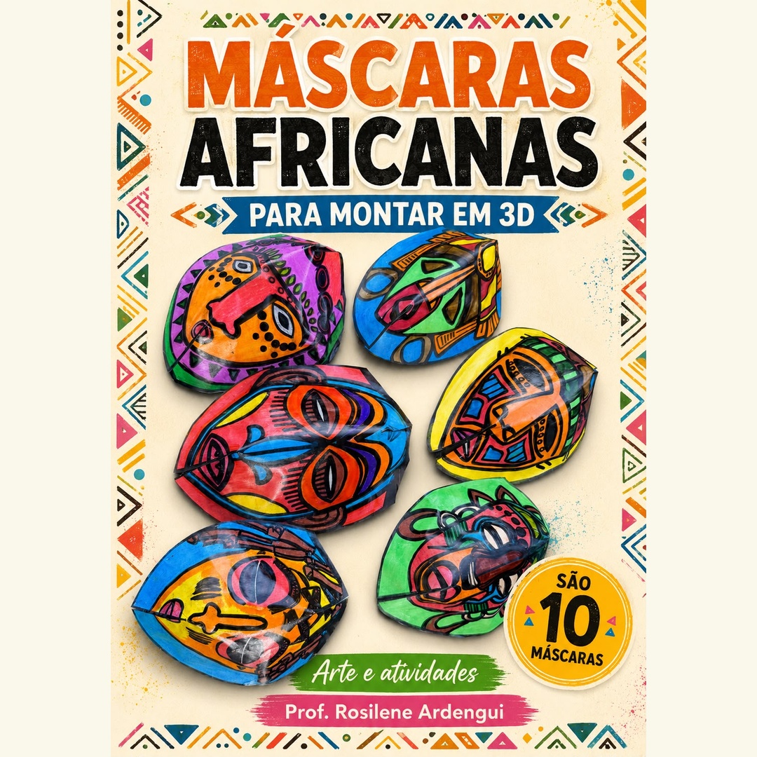 Máscaras Africanas 3D